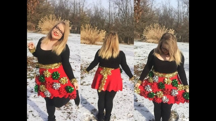DIY: Holiday Bow Skirt