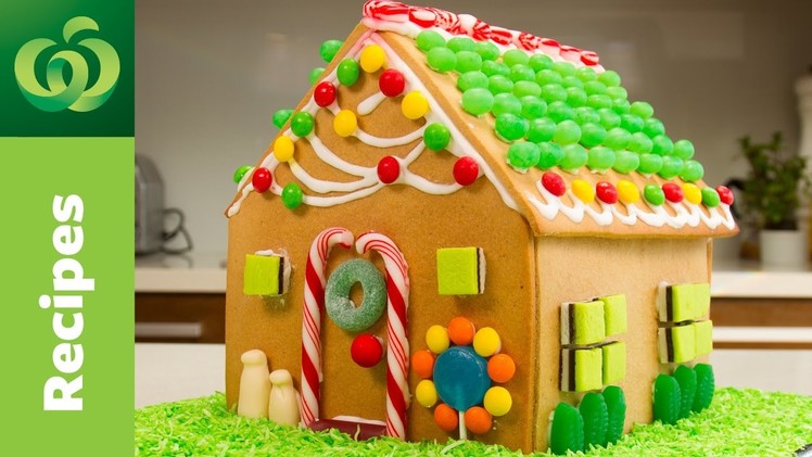 Easy Gingerbread House | Christmas Recipes | Countdown Christmas 2016