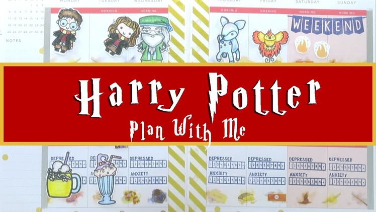 Harry Potter Plan With Me (Happy Planner)