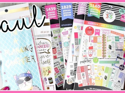 Haul! Happy Planner, Recollections, + Target  | RubyTrev