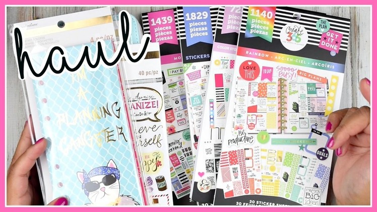 Haul! Happy Planner, Recollections, + Target  | RubyTrev