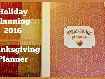 Holiday Planning 2016 | Thanksgiving Planner