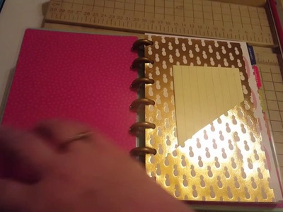 How to Make a Mini Happy Planner Folder