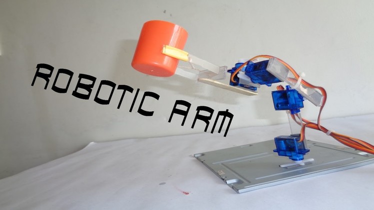 How to make Micro Servo Robotic arm arduino based simple DIY