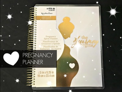 Michaels New 2017  Spiral Planner by Recollections - Pregnancy Edition