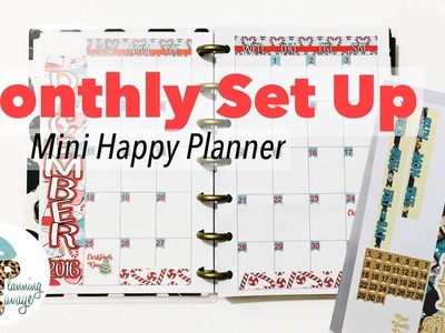 Mini Happy Planner  Dec Monthly Set Up (Free Printable)