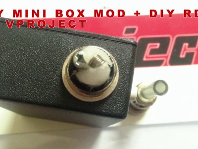 Paket DIY Mini Box Mod + DIY RDA Lengkap Hemat v2
