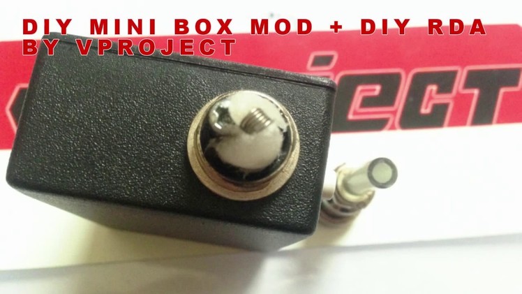 Paket DIY Mini Box Mod + DIY RDA Lengkap Hemat v2