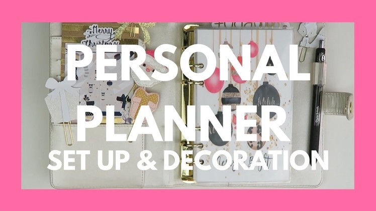 PERSONAL PLANNER. Recollections Planner Walk Through and Holiday Set Up(s)!