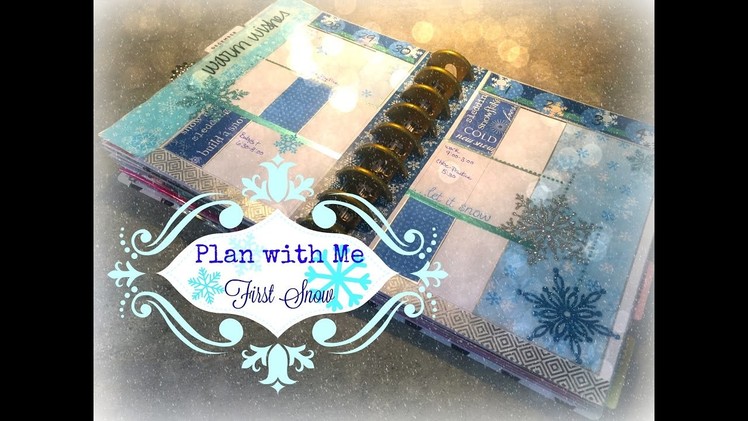 Plan with Me: Happy Planner - First Snow. December!