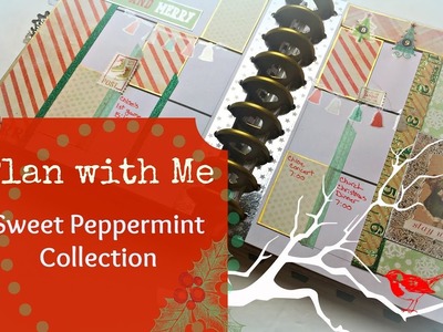 Plan with Me: Happy Planner December 5th-11th Sweet Peppermint Collection!