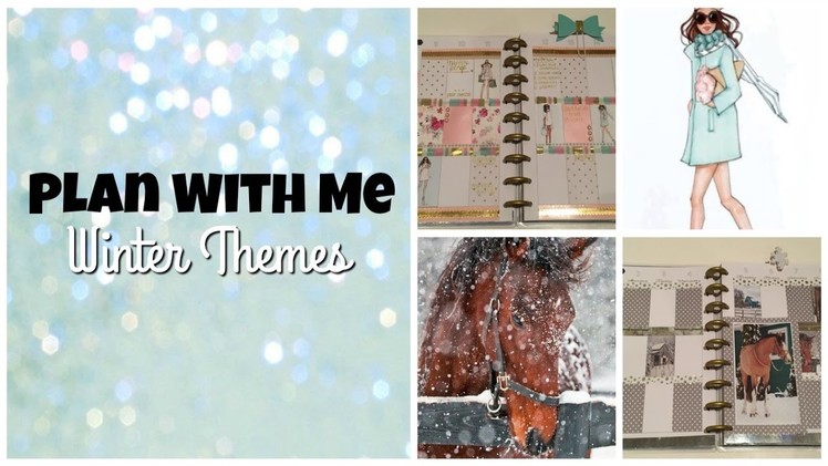 PLAN WITH ME | HAPPY PLANNER | Winter Themes