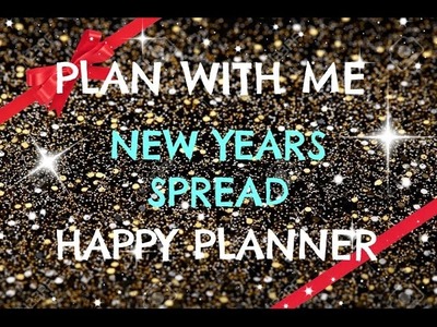 Plan With Me | Happy Planner New years spread ft. UncommonPlans