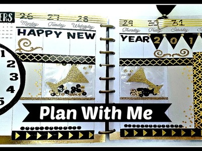 PLAN WITH ME | HAPPY PLANNER NEW YEARS 2017 | WEEKLY THEME