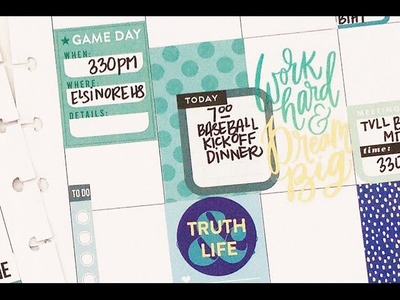 Plan With Me: January 16-22, 2017 {Happy Planner® Style!}