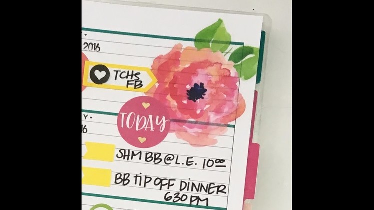 Plan with Me: November 14-20, 2016 {mini The Happy Planner™ Style *ALL* Happy Planner™ stickers!}