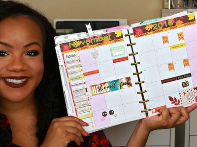 Plan With Me: The Happy Planner | November 2016