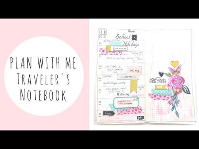 PLAN WITH ME | TRAVELERS NOTEBOOK PLANNER