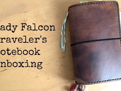 Traveler's Notebook Planner Unboxing | Lady Falcon TN