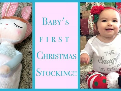 BABY'S FIRST CHRISTMAS STOCKING!