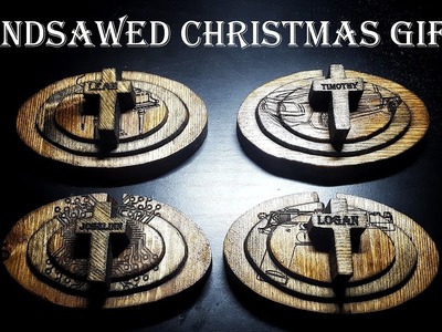 Bandsawed & Lasered Christmas Gifts