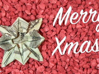 BEST money gift: Christmas Star Origami