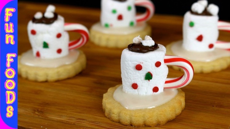 Christmas Cookies | Homemade Sugar Cookies That Look Like Cocoa Mugs