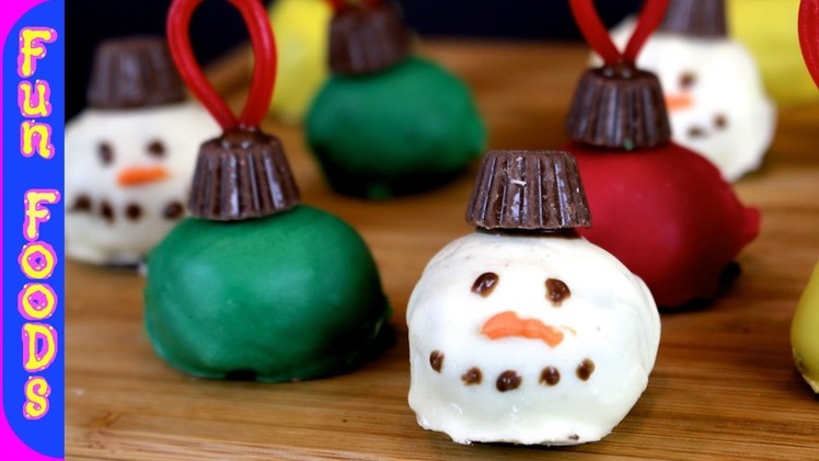 Christmas Truffles | How to Make Ornament Truffles