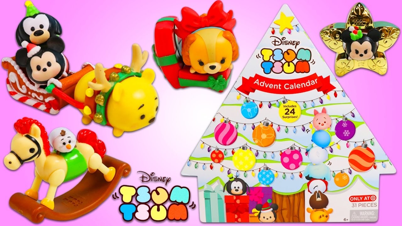 Disney Tsum Tsum Mini Figures Advent Calendar, COUNTDOWN TO CHRISTMAS!