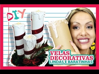 DIY by Di: Velas Decorativas #Natal-2