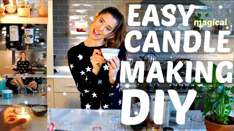 Easy Candle Making TUTORIAL: DIY Magic Candles!