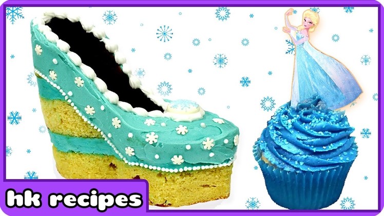 Frozen Christmas | Elsa | Christmas Baking | Elsa Shoe Cake | Disney Princess | Merry Christmas