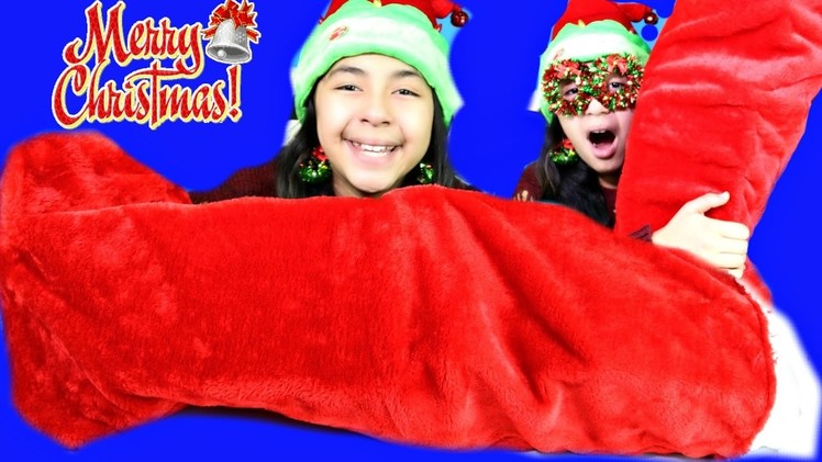 Giant Christmas Stocking New Shopkins 7 Play Doh Yummy Nummies Shoppies Princess Dc super hero|B2cut