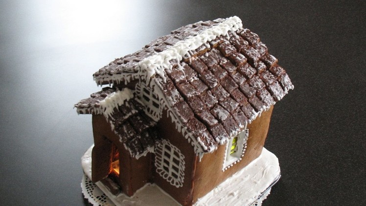 GINGERBREAD HOUSE SKILLS. Christmas Gingerbread House Recipe