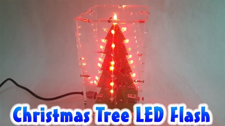How To Assembling Christmas Tree LED Flash