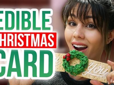 How to Cook: EDIBLE CHRISTMAS CARDS