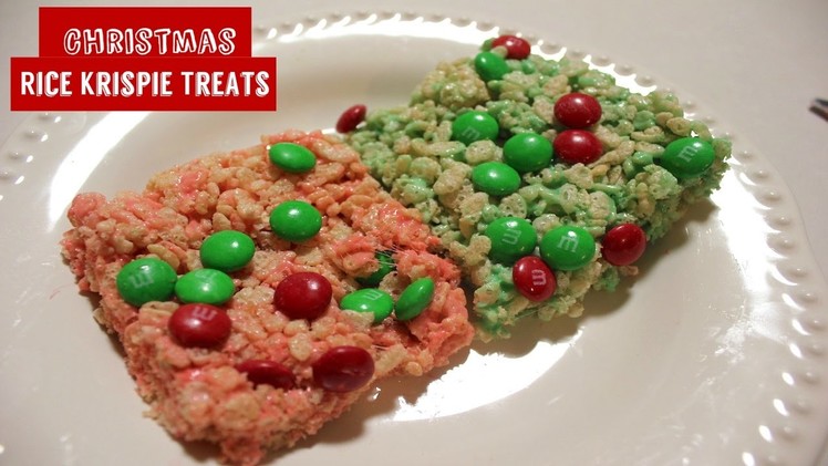 How To Make Christmas Rice Krispie Treats: An Easy Homemade Christmas Recipe