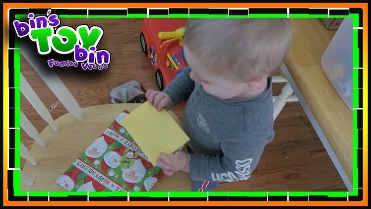 Late Christmas Present! YES! 1.6.2017 | Bins Toy Bin Daily Vlogs
