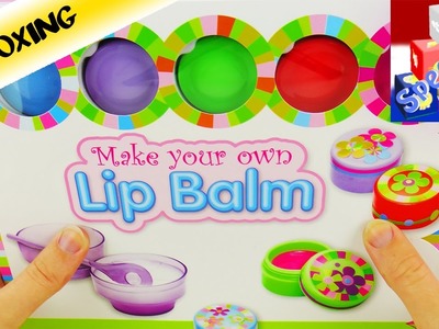 Make your own lip balm Nederlands | Lip gloss zelf maken | Lippenverzorging DIY maken | Unboxing