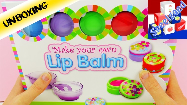 Make your own lip balm Nederlands | Lip gloss zelf maken | Lippenverzorging DIY maken | Unboxing