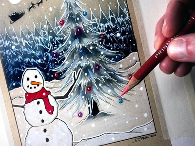 MERRY CHRISTMAS! - Drawing Time Lapse