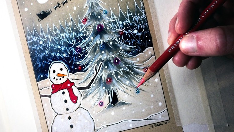 MERRY CHRISTMAS! - Drawing Time Lapse