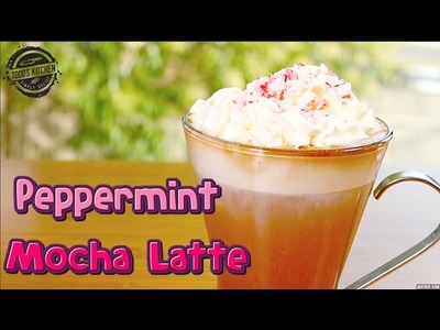 Peppermint Mocha Latte - Christmas Candy Cane Recipe