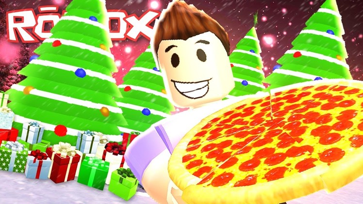 Roblox Adventures. Work at a Pizza Place. Christmas Edition!