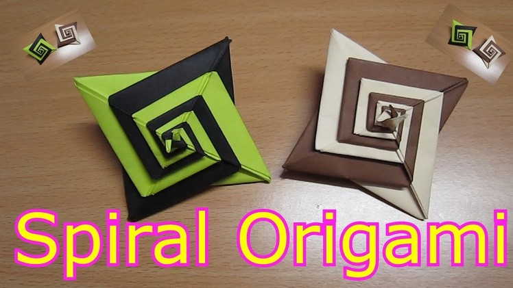 Spiral Origami Craft