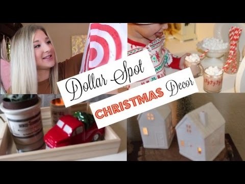 Target Dollar Spot Christmas Haul 2016 + How to Decorate