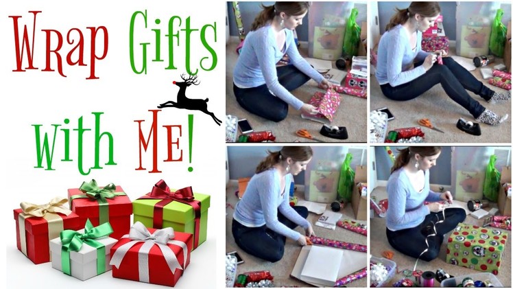 Wrap Gifts with Me:  Wrapping Christmas Presents | Speed Wrapping!