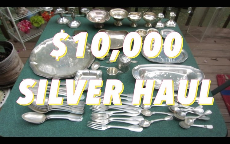 $10,000 in Silver & Gold Found at Estate Sale. This is How You Profit BIG