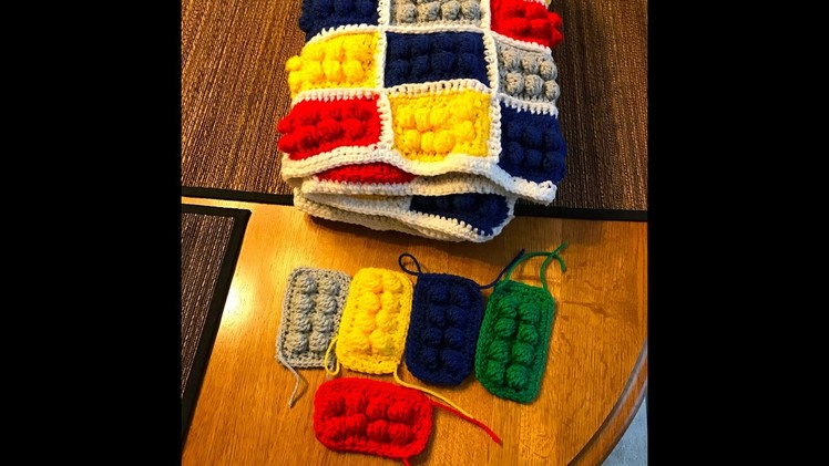 Crochet lego block tutorial