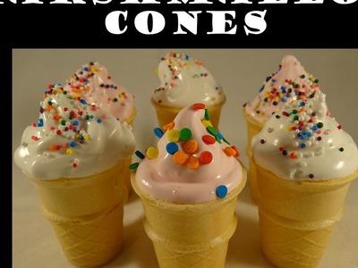DIY Marshmallow Filled Cones - with yoyomax12